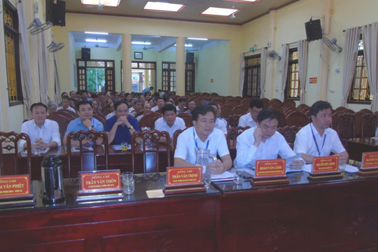 Hội đồng nhân dân xã Giao Bình tổ chức Kỳ họp thứ Ba (kỳ họp phát sinh đột xuất); khoá I, nhiệm kỳ 2021-2026. 