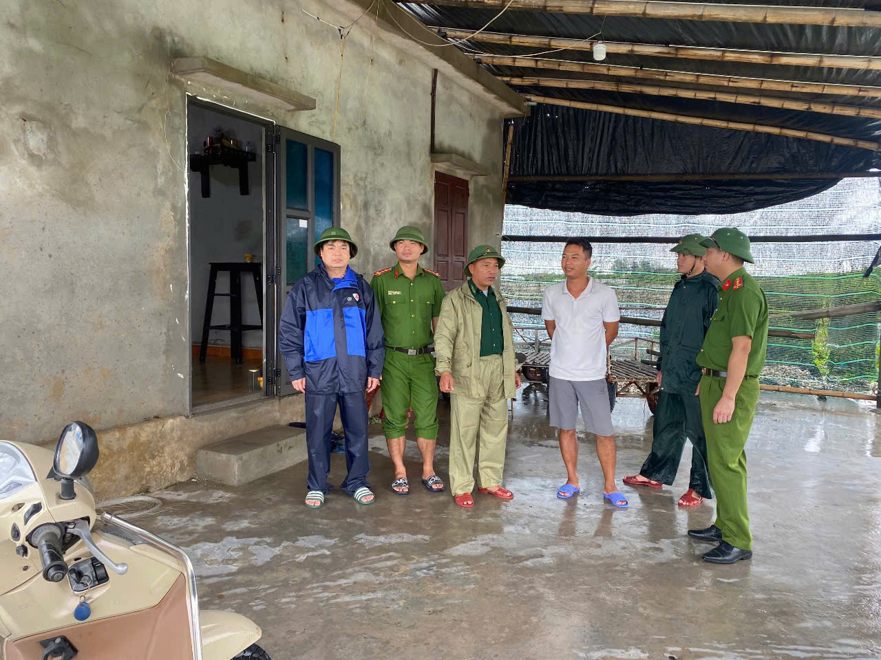 Địa phương xã Giao Bình triển khai các biện pháp khắc phục hậu quả trong và sau cơn bão số 3 (Wipha)